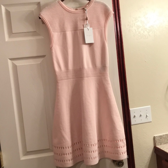 Ted Baker Aubrey knit skater dress-size 6-NWT - Picture 2 of 7